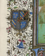 2023-08/1-36-64-5-full-London, BL, Harley 2967, f. 214v armoiries.JPG